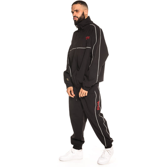 Pack Grimey Trainingsjacke + Hose Shambala Spandex FW18 schwarz