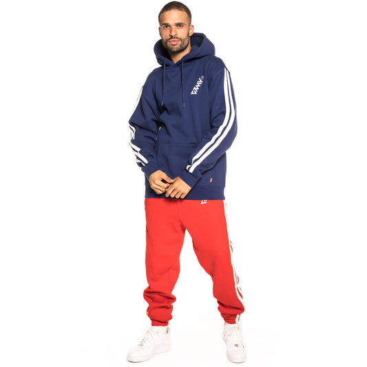 Pack Grimey Hoodie + Pant Smooth Ecstasy FW18 blue/red