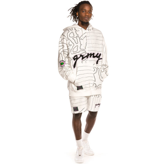 Sudadera Grimey "Strange Fruit GRMY" Hoodie - White | Spring 21