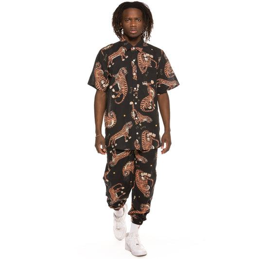 Grimey Transsiberian Light Pants SS19 schwarz