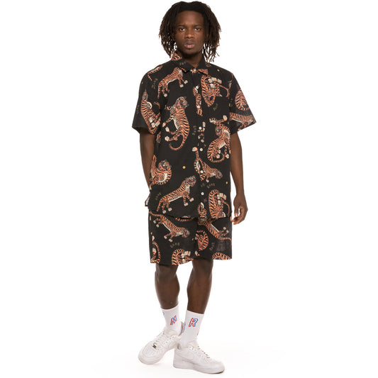 GRIMEY Transsiberian Light Short SS19 black