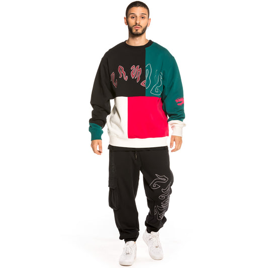 Pack Grimey Sweatshirt + Pants Yoga Fire FW20 Black