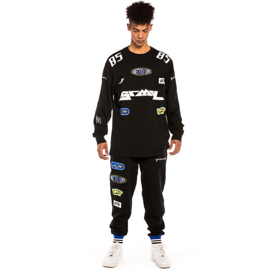 Grimey „Arch Rival“ Langarm-T-Shirt – Schwarz | Frühling 22