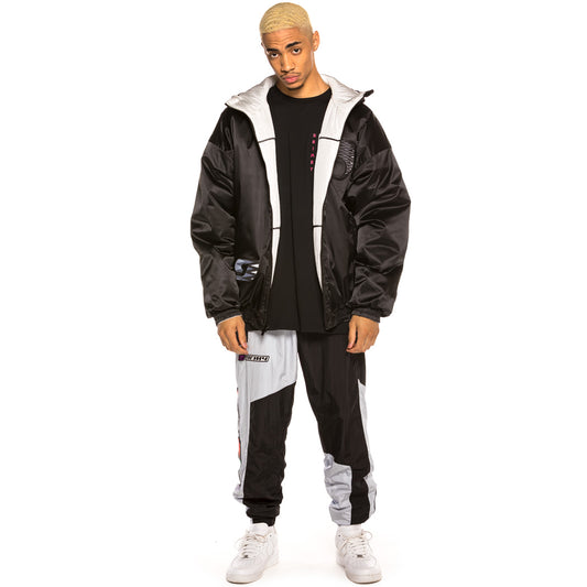 Pack Grimey Reversible Jacket + Track Pants Acknowledge SS20 Black/Silver