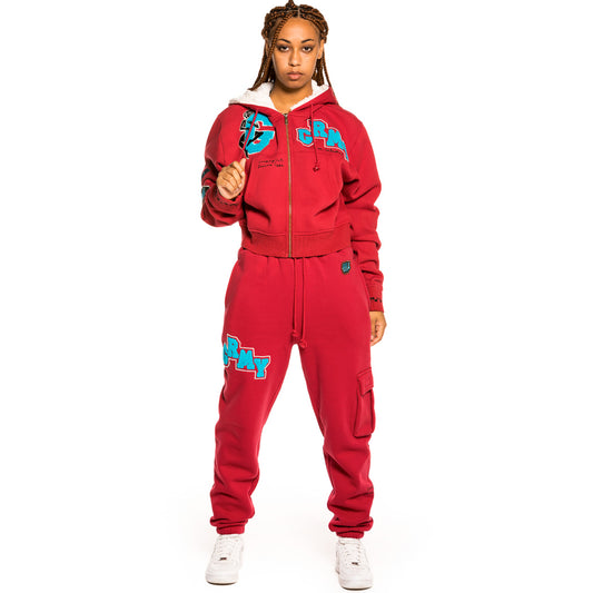 Pack Grimey Pant + Girl Hoodie "Singgang Junction" - Red | Fall 21