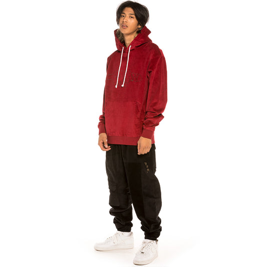 Sudadera Grimey "Aged Rum" Corduroy - Red | Winter 21