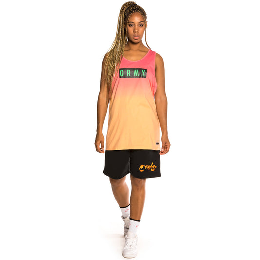 Grimey „Frenzy Gradient“ Unisex-Tanktop – Pink | Sommer 21
