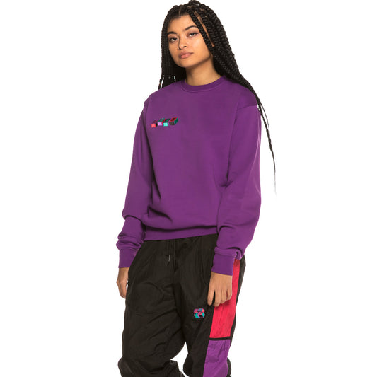 Pack Grimey Crewneck + Track Pant Brick Top SS19 Purple