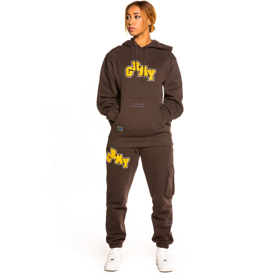 Sudadera Unisex Grimey "Singgang Junction" Hoodie - Brown | Fall 21