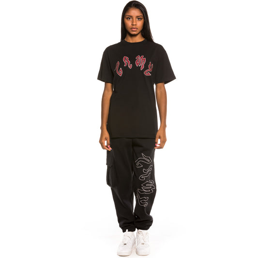 Pack Grimey Tee + Trainingshose Yoga Fire FW20 Schwarz
