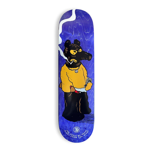 Tabla Skate Grimey X Sk8land Quasimoto High Concave Purple