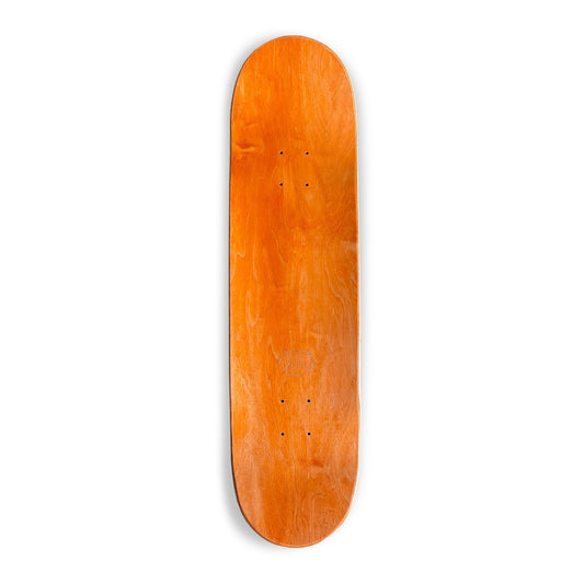 Tabla Skate Grimey X Sk8land Quasimoto High Concave Orange