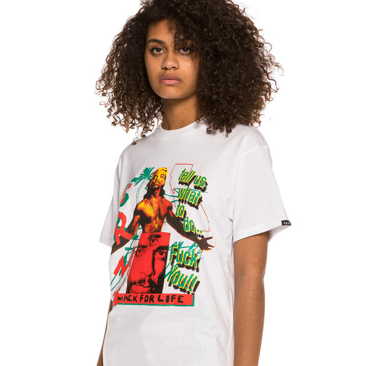 Grimey Mack4Life Unisex Tee SS20 White