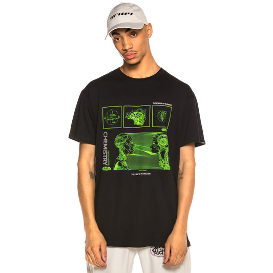 Grimey x Cherry Massia SS20 Schwarzes T-Shirt