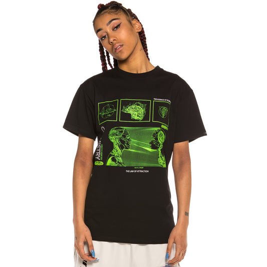 Grimey x Cherry Massia SS20 Schwarzes Unisex-T-Shirt