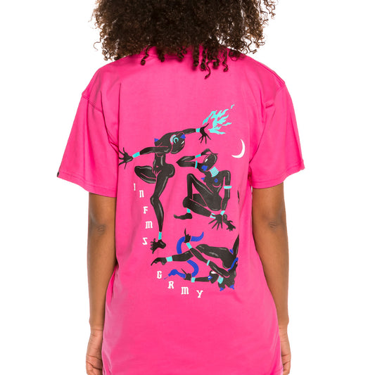 Grimey Rituals and Spells Tee SS20 Pink