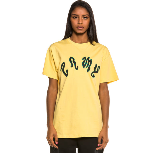 Grimey Yoga Fire FW20 Gelbes Unisex-T-Shirt