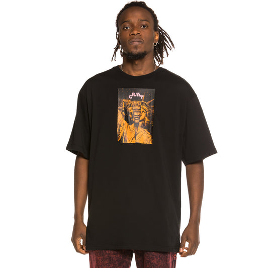 Grimey „Liveution“-T-Shirt – Schwarz | Frühling 21