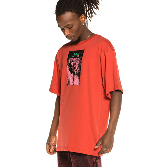 Grimey „Liveution“-T-Shirt – Rot | Frühling 21