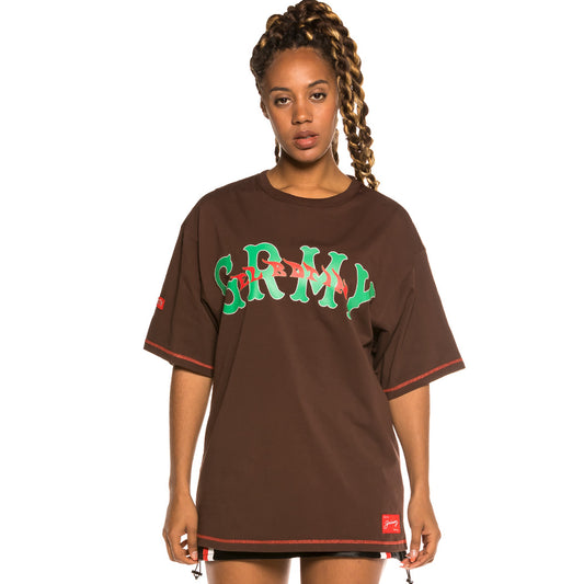 Grimey The Loot Unisex-T-Shirt – Braun | Frühling 21
