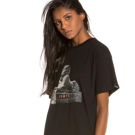 Grimey Call of Sphinx FW20 Schwarzes Unisex-T-Shirt