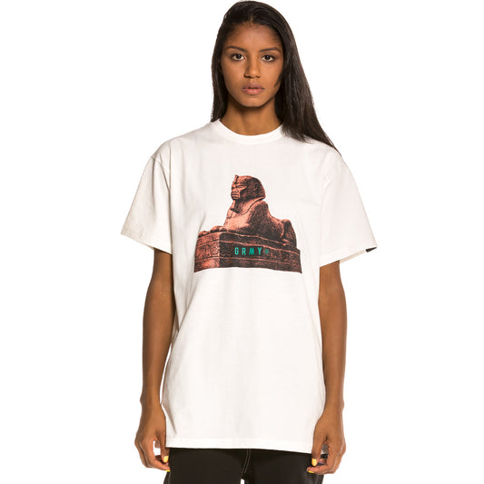 Grimey Call of Sphinx FW20 Weißes Unisex-T-Shirt