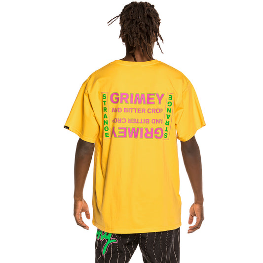 Grimey "Bitter Crop" Tee - Yellow | Spring 21