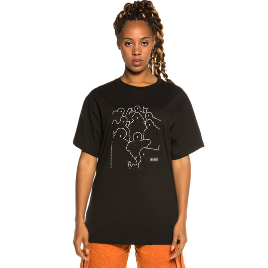 Grimey „QB“ Unisex-T-Shirt – Schwarz | Frühling 21