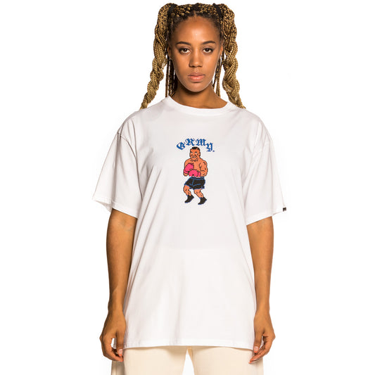 Grimey „The Beatdown“ Unisex-T-Shirt – Weiß | Sommer 21