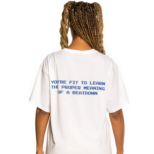 Grimey „The Beatdown“ Unisex-T-Shirt – Weiß | Sommer 21