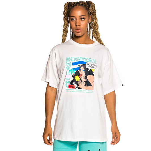 Grimey „Pupuseria“ Unisex-T-Shirt – Weiß | Sommer 21