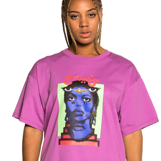 Grimey „Hohepriesterin“ Unisex-T-Shirt – Dunkelviolett | Sommer 21