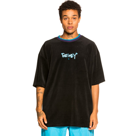 Camiseta Grimey "Gem Cutting Velvet" - Black | Fall 21