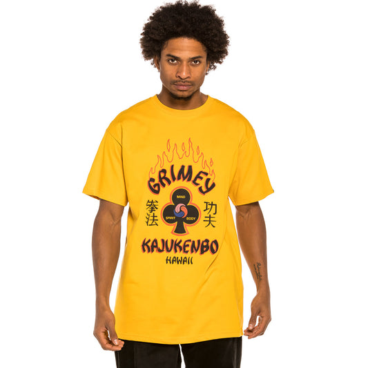 Grimey "Destroy All Fear" Tee - Yellow | Fall 21