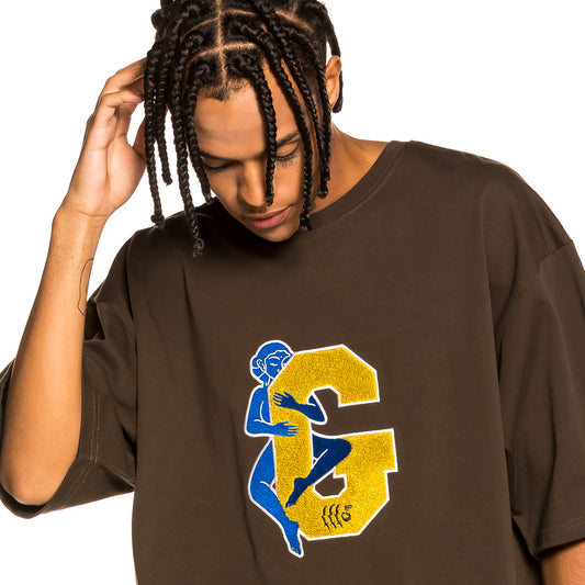 Camiseta Grimey "Singgang Junction Love G Heavy Weight" - Brown | Fall 21