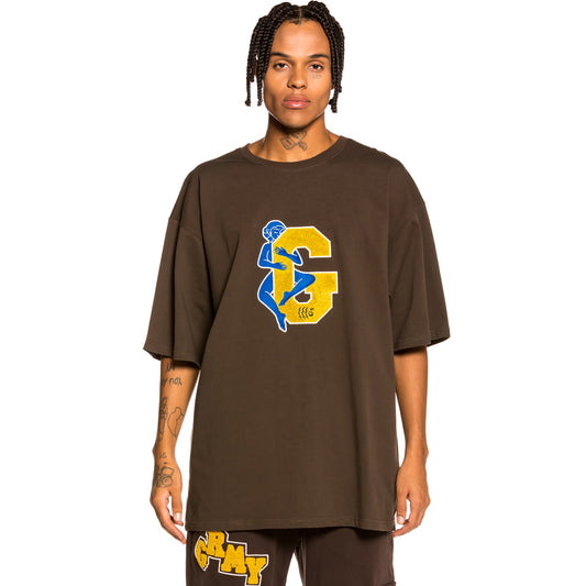 Camiseta Grimey "Singgang Junction Love G Heavy Weight" - Brown | Fall 21