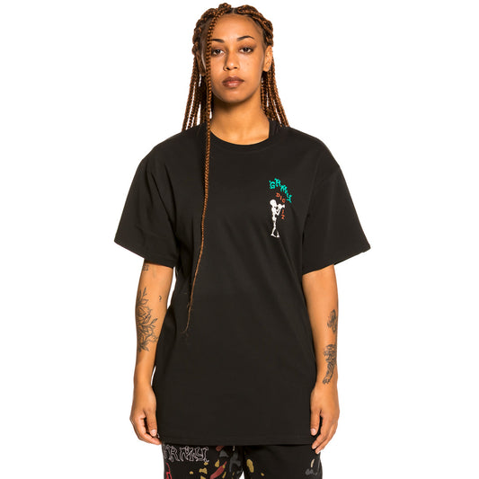 Grimey „The Throat-Clear“ Unisex-T-Shirt – Schwarz | Herbst 21