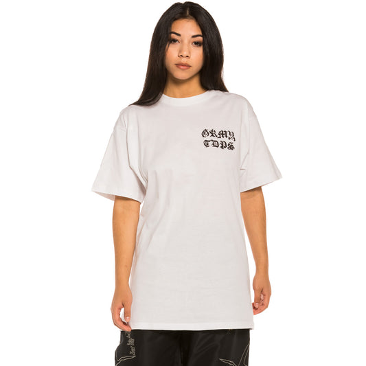 Grimey Unisex-T-Shirt „Cecilio X GRMY“ | Weiß - Herbst 21