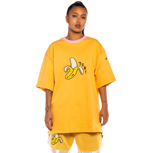 Grimey „Jungle Punch“ Schweres Unisex-T-Shirt – Gelb | Frühling 22