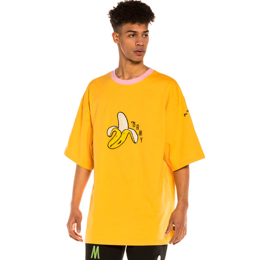 Grimey „Jungle Punch“ Schweres T-Shirt – Gelb | Frühling 22