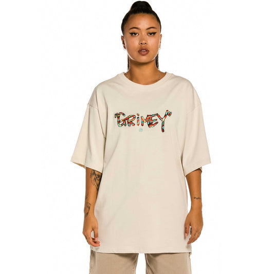 Grimey „Nine Winds“ Schweres Unisex-T-Shirt – Sand | Frühling 22