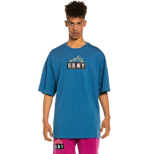 Camiseta Grimey "Trespass" Oversize - Blue | Summer 22