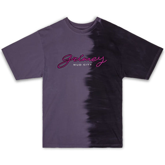 Grimey "DUST STORM" Tie & Dye Heavyweight Tee - Black | Fall 22