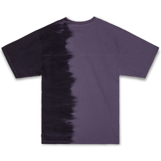 Grimey „DUST STORM“ Tie &amp; Dye Schweres Unisex-T-Shirt – Schwarz | Herbst 22