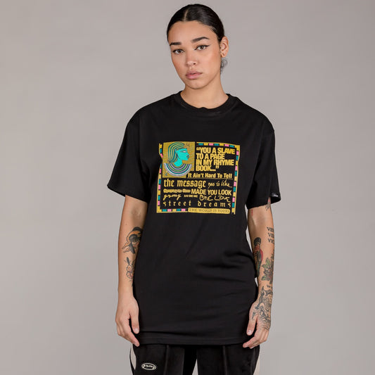 Grimey „IAM“ Unisex-T-Shirt – Schwarz | Herbst 22