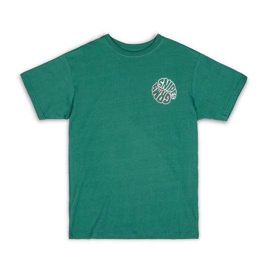 Grimey Unisex-T-Shirt „SNIPES X GRIMEY TRUE ROOTS“ – Grün | Herbst 22