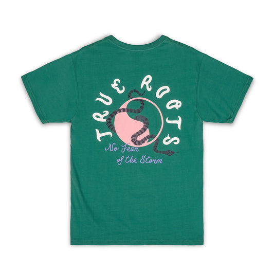 Grimey Unisex-T-Shirt „SNIPES X GRIMEY TRUE ROOTS“ – Grün | Herbst 22