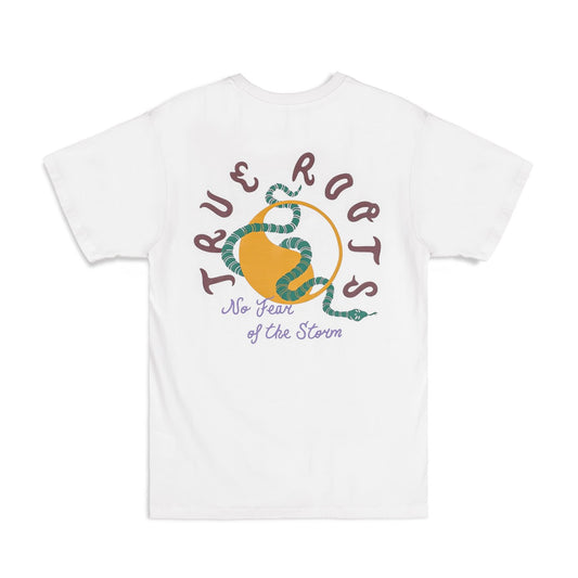 Grimey Unisex-T-Shirt „SNIPES X GRIMEY TRUE ROOTS“ – Weiß | Herbst 22