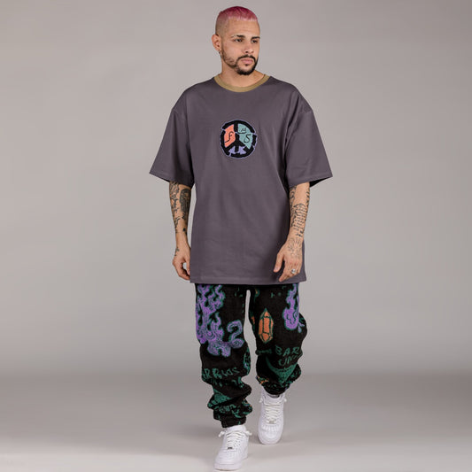 Pack Grimey Sherpa Pant + Tee LOST BOYS - Black/Anthracite| Winter 22