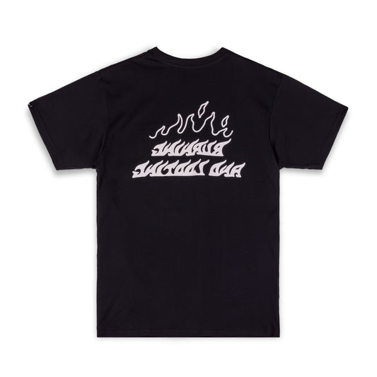 Grimey THE BURN AWAY TEE T-Shirt – Schwarz | Winter 22